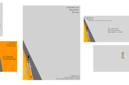 Architecture Education Source (A.E.S) Identity