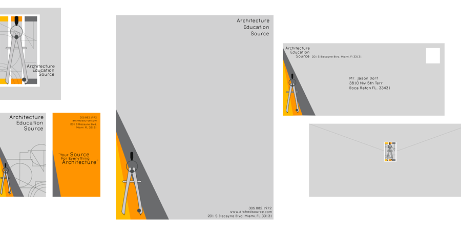 Architecture Education Source (A.E.S) Identity