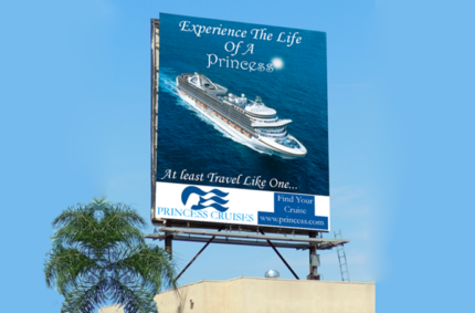 Princess Cruises Billboard